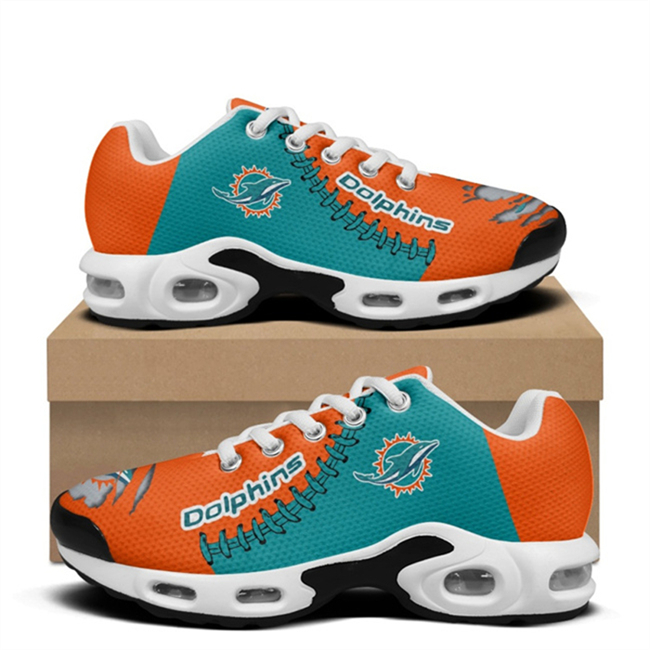 Women's Miami Dolphins Air TN Sports Shoes/Sneakers 001